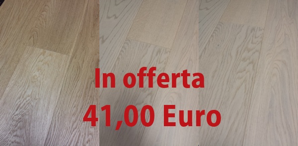 Offerta Parquet Prefinito 2 strati